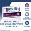 Alfasigma Neoborocillina Tosse Sedativo della Tosse e Antisettico della Gola, 20 Pastiglie