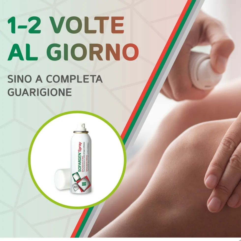 Alfasigma Sofargen - Spray Medicazione In Polvere Spray, 125 ml 10g