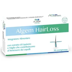 Algem Natura Algem Hairloss - Integratore contro la caduta, Algem Natura integratore 30 compresse