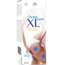 Algem Natura DrainGem XL integratore alimentare - Drenante liquido per la cellulite, 500 ml