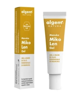Algem Natura Manuka Miko Len - Gel lenitivo manuka per le micosi e le irritazioni, tubo da 15 ml