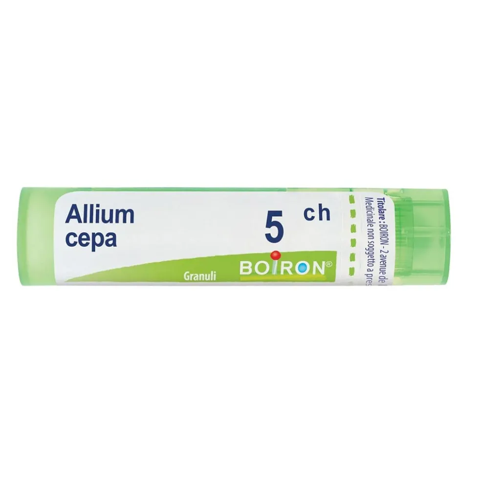 Allium Cepa Boiron 5CH Medicinale Omeopatico in Granuli multidose, 80 granuli