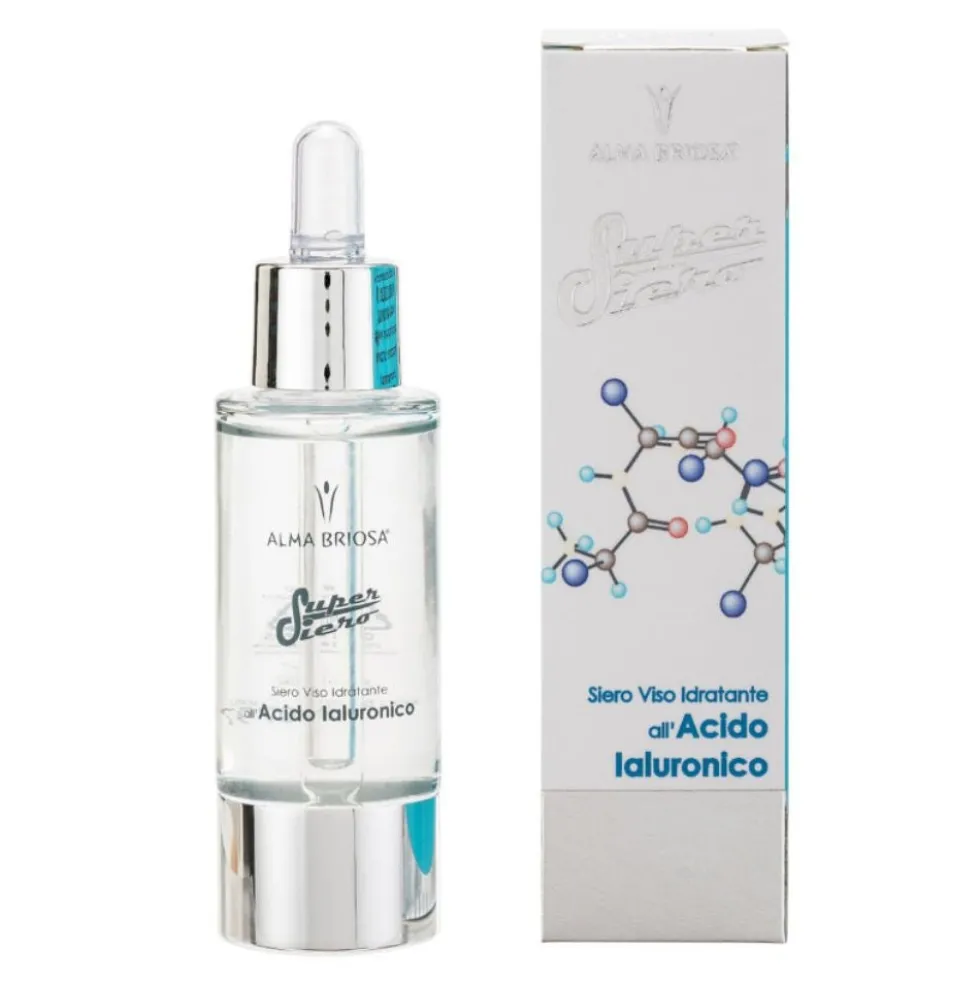 Alma Briosa SuperSiero Siero Viso Idratante all'Acido Ialuronico, 30ml