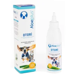 Aloe Plus Otorì Detergente Auricolare risolutivo Cani e Gatti, 125ml