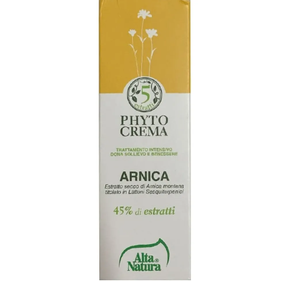 Alta Natura 5 Estratti Phyto Crema Arnica Trattamento Intensivo 75 ml