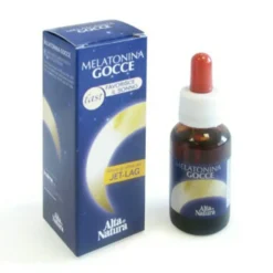 Alta Natura Melatonina Gocce - Integratore alimentare per l'addormentamento e il riposo, 20 ml