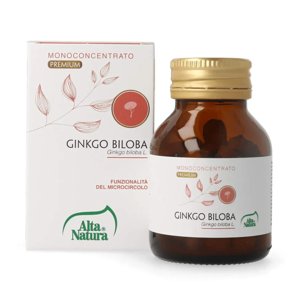 Alta Natura Terranata - Monoconcentrato Premium Ginkgo Biloba, 100 Compresse