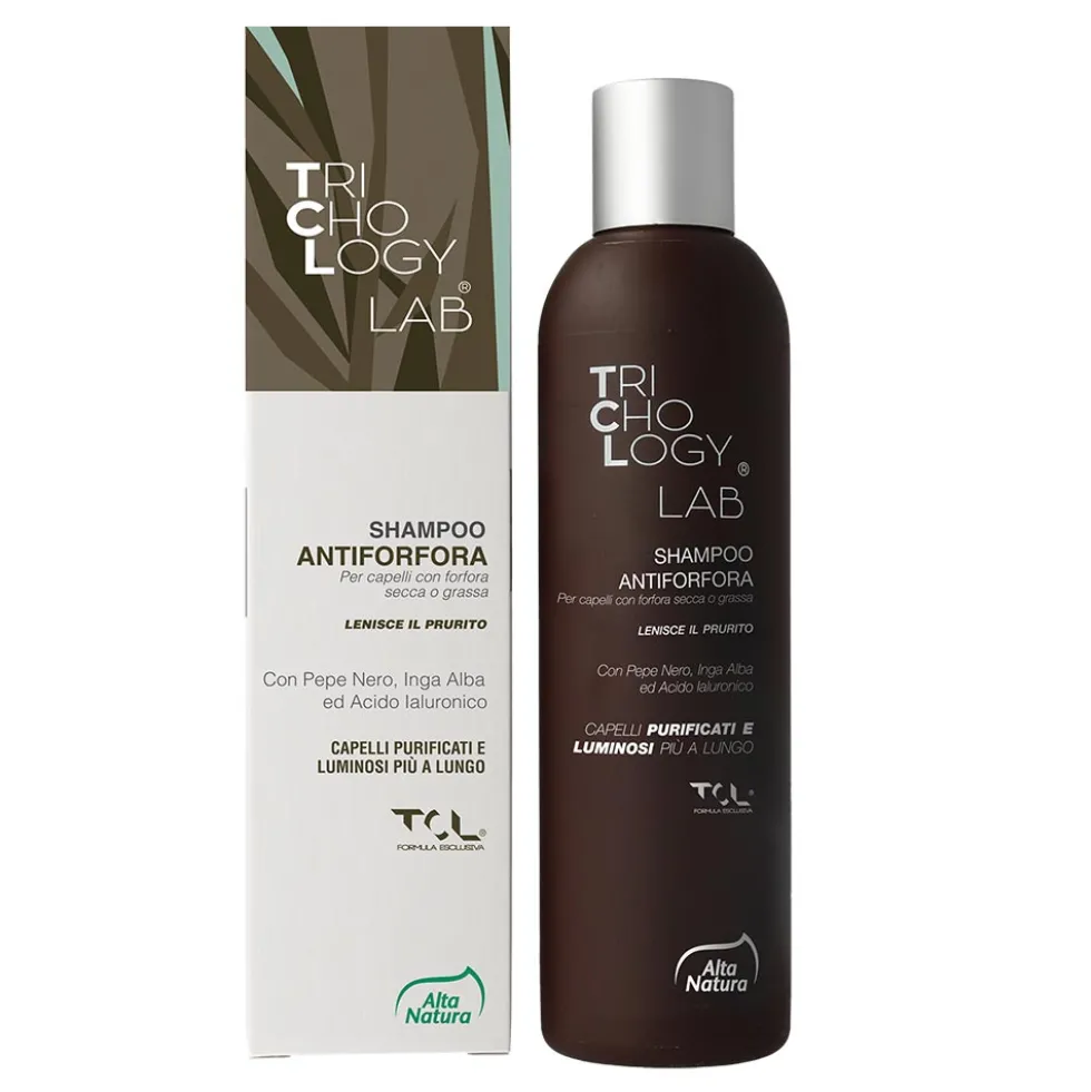 Alta Natura Trichology Lab - Shampoo Antiforfora Secca e Grassa, 250ml