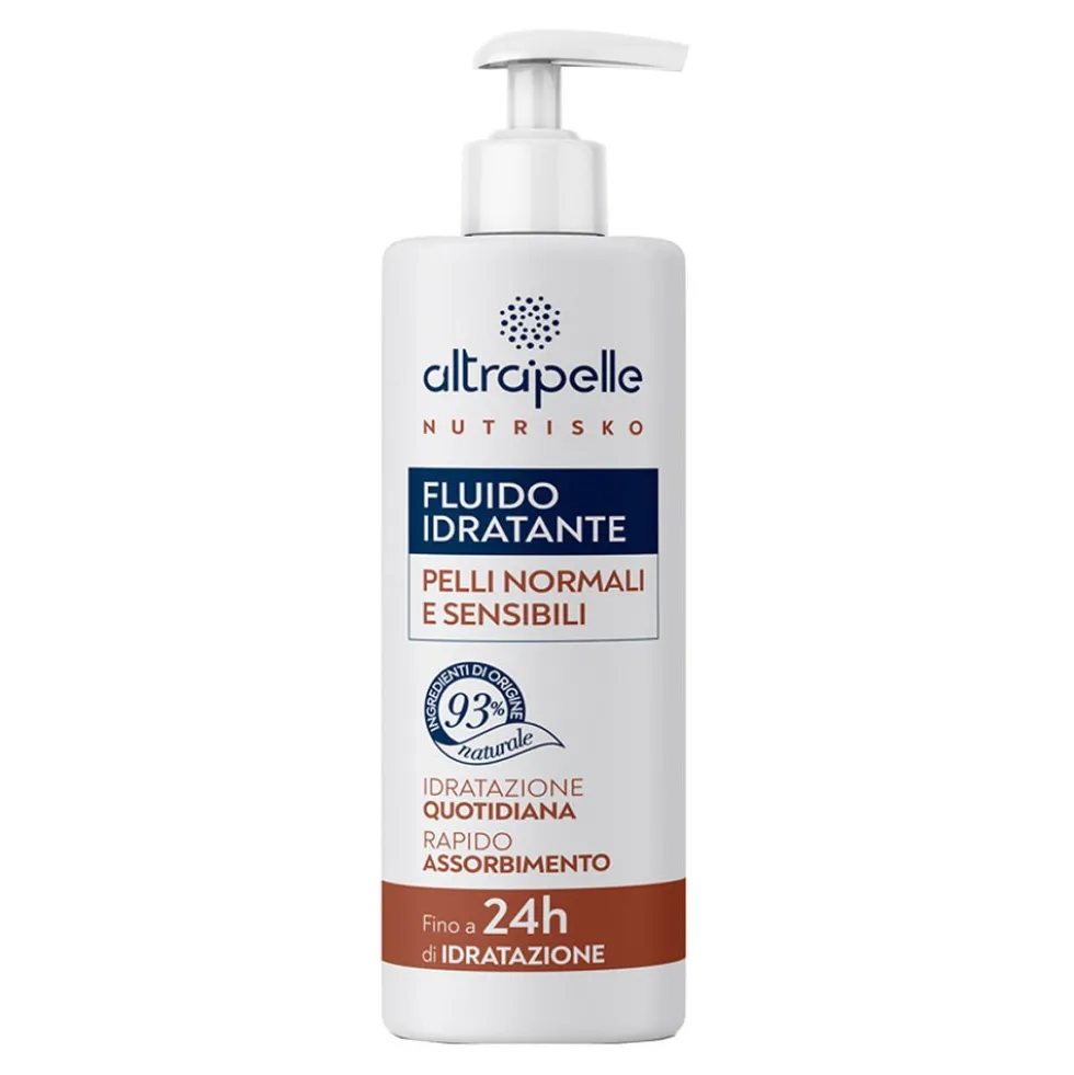 Altrapelle Nutrisko - Fluido idratante per le pelli normali e sensibili, 400 ml