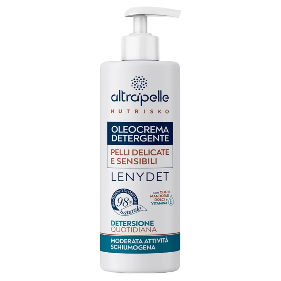 Altrapelle Nutrisko - Oleocrema Detergente Lenydet per Pelli Sensibili, 400ml
