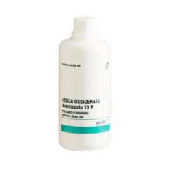 Alvita Acqua Ossigenata 10 Volumi Perossido d'Idrogeno Diluita al 3%, 200ml