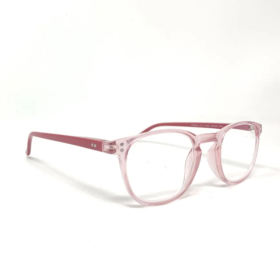 Alvita Occhiali da Lettura Premontati Modello Tiffany Pink +3,00, 1 pezzo