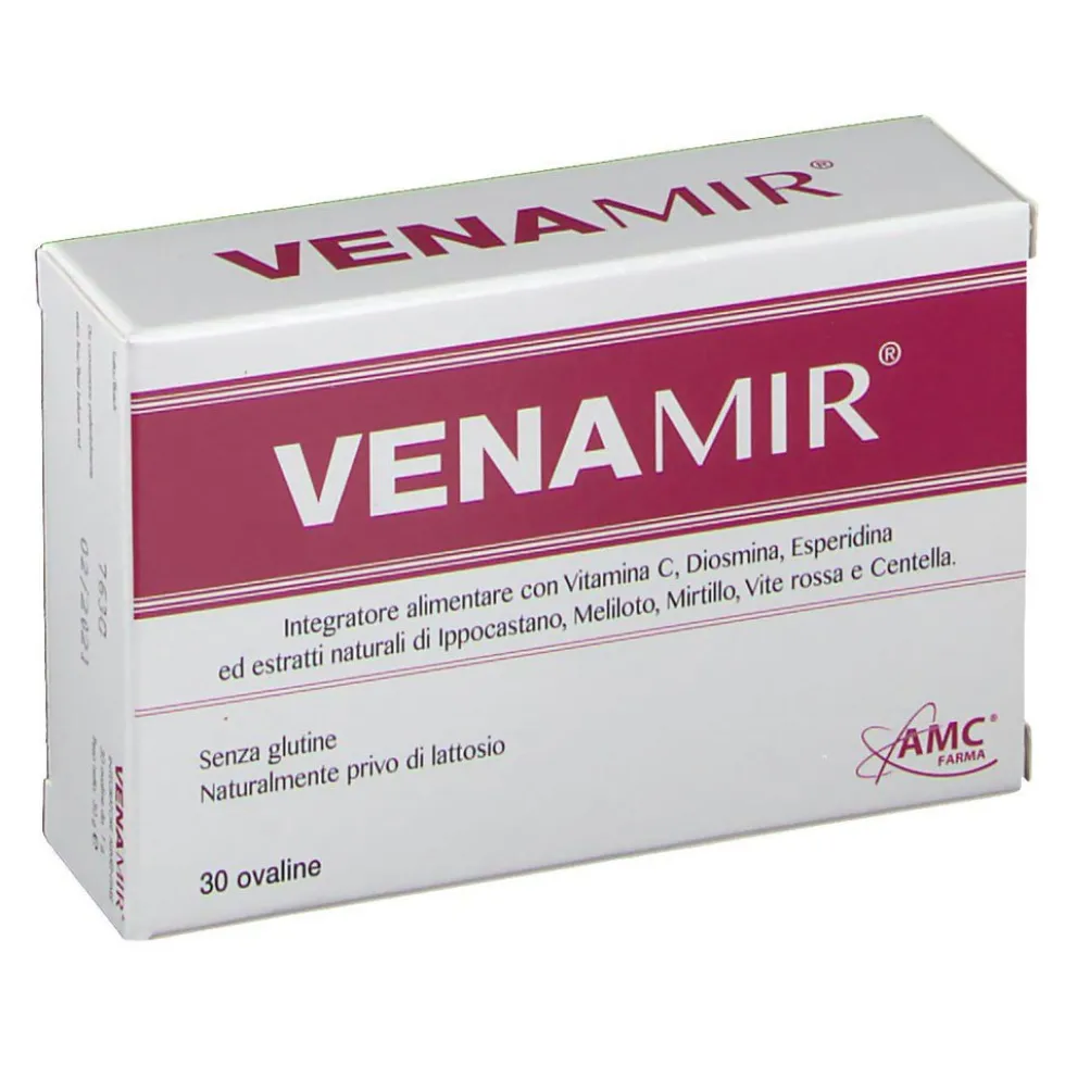 Amc Farma Venamir Integratore Alimentare, 30 Ovaline