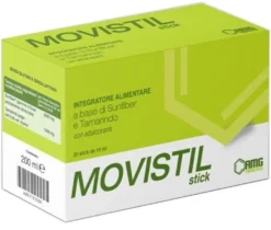 Amg Farmaceutici Movistil stick 20 stick - Integratore per il transito intestinale, da 10 ml