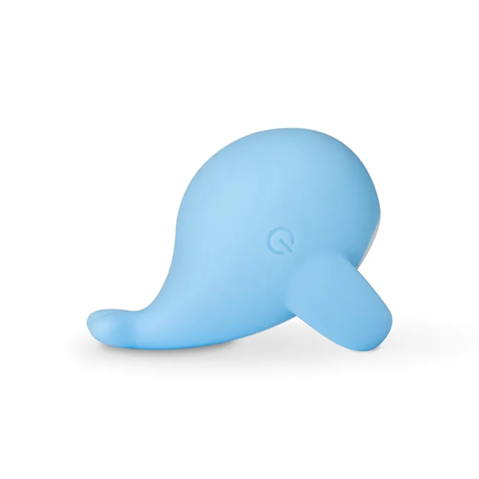 Ammicco Little Whale Mini Vibratore per Clitoride e Capezzoli, 1 Pezzo
