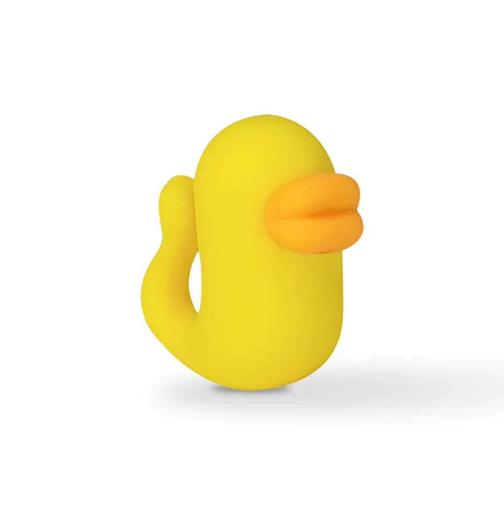 Ammicco Naughty Duck Mini Vibratore per Clitoride e Capezzoli, 1 Pezzo