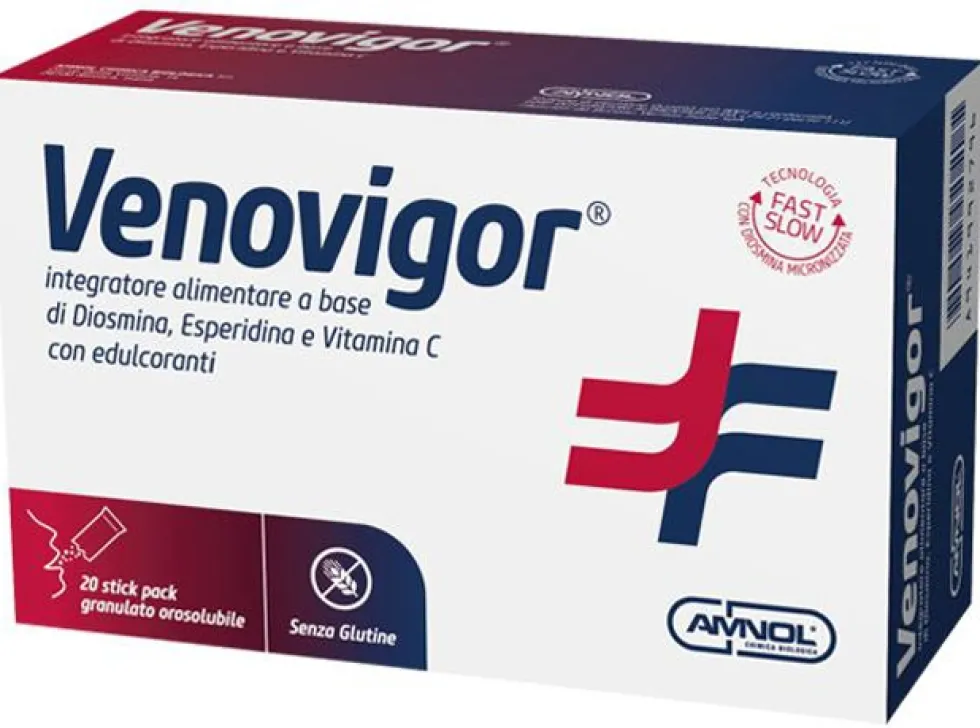 Amnol Chimica Biologica Venovigor 20 Bustine