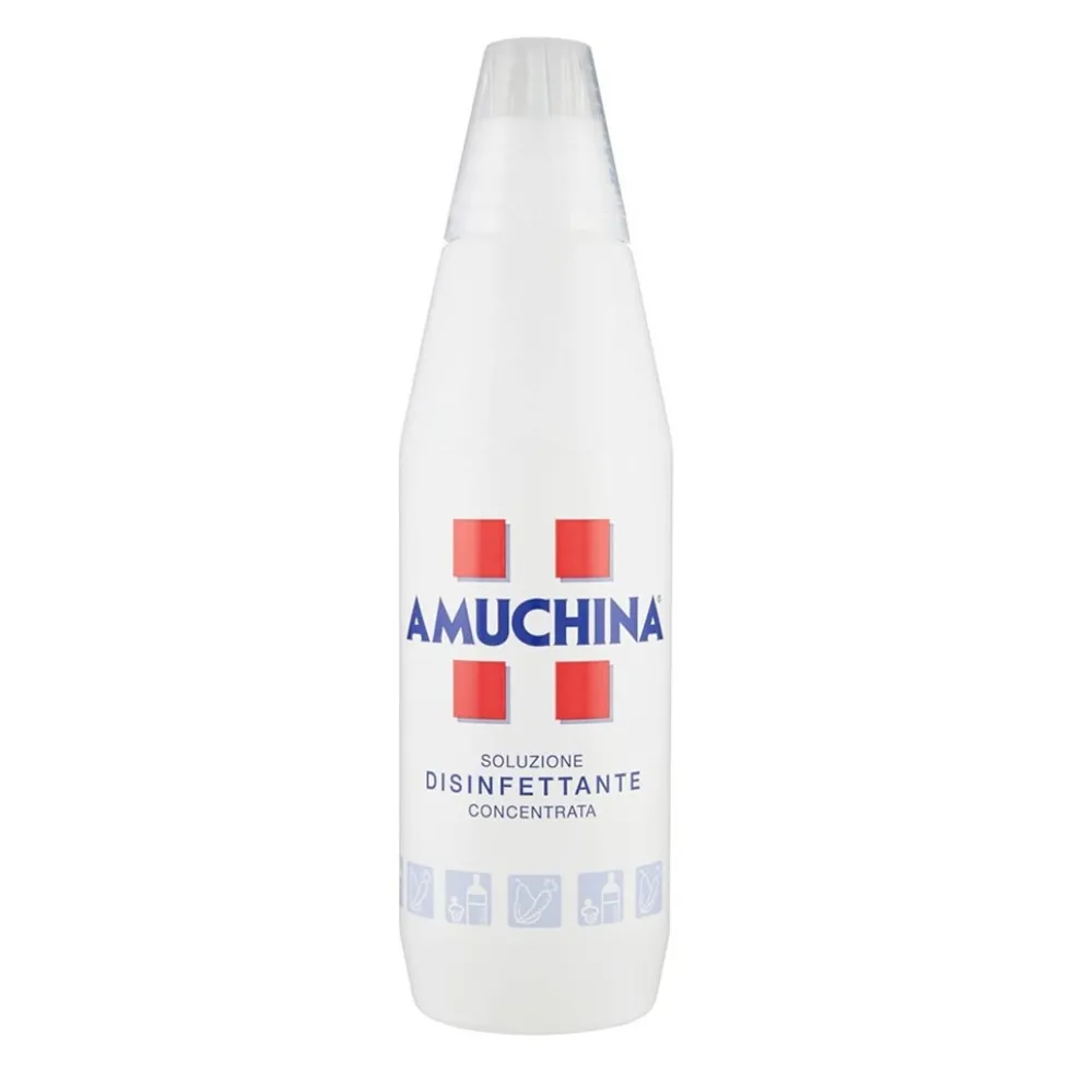 Amuchina Soluzione disinfettante concentrata - Disinfettante per la frutta e la verdura, 1000 ml