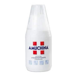 Amuchina Soluzione Disinfettante Concentrata - Disinfettante per frutta, verdura e oggetti, 250 ml