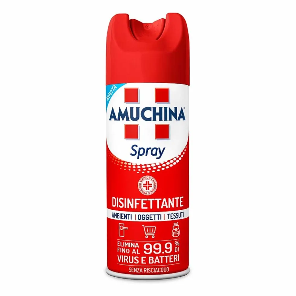 Amuchina Spray Disinfettante Ambienti Oggetti e Tessuti, 400ml