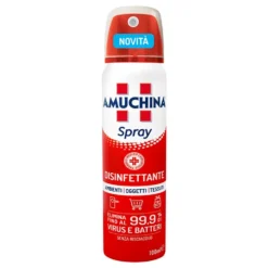 Amuchina Spray Disinfettante Ambienti Oggetti e Tessuti, 100ml