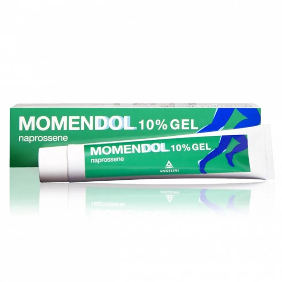 Angelini Momendol 10% - Gel antidolorifico per i dolori muscolari e articolari, 50 g