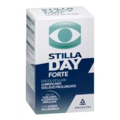 Angelini Stilla Day Forte - Gocce oculari lubrificanti, 10 ml