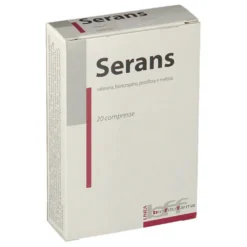 Anseris Farma Serans Integratore Alimentare per l'Ansia, 20 Compresse