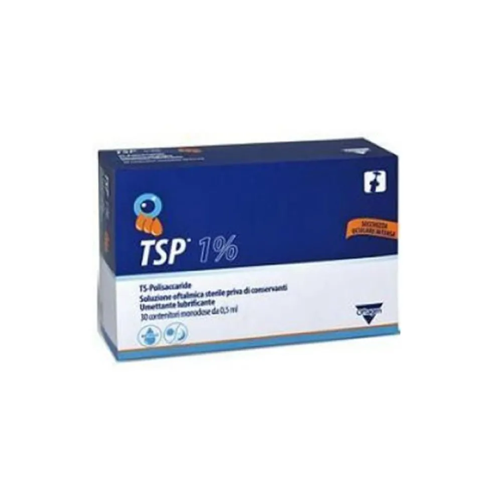 Anserisfarma Tsp 1% Soluzione Oftalmica 30 Flaconcini Monodose Da 0,5 ml
