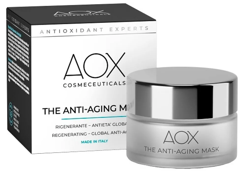AOX The Anti-Aging Mask Maschera Viso Antietà Effetto Lifting, 50ml