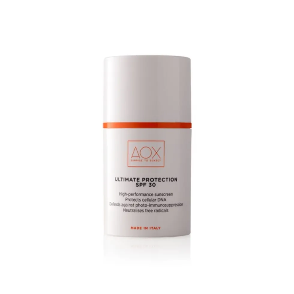 AOX Ultimate Protection Protezione Solare Viso SPF30, 50ml