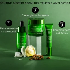 Apivita Bee Radiant - Siero Energizzante Attivatore Luminosità Anti Fatica, 30ml