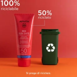 Apivita Bee Sun Safe - Hydra Fresh Latte Viso e Corpo SPF50, 200ml