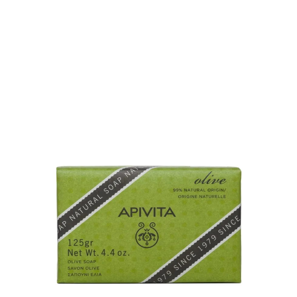 Apivita Natural Soap - Sapone con Oliva, 125g