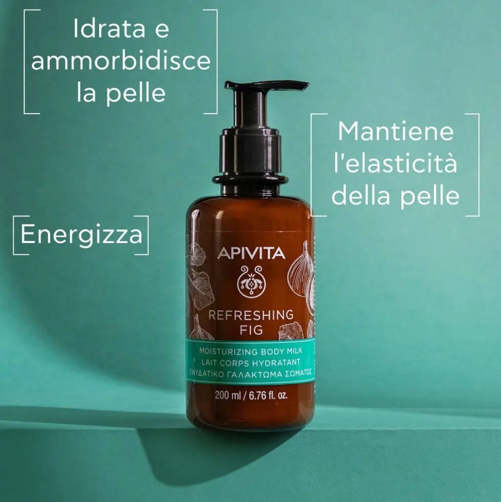 Apivita Refreshing Fig - Latte Corpo Idratante al Fico, 200ml