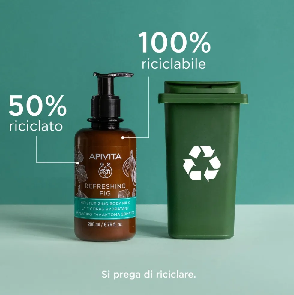 Apivita Refreshing Fig - Latte Corpo Idratante al Fico, 200ml
