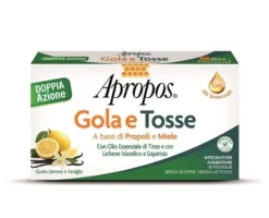 Apropos Gola Tosse - Integratore alimentare per il benessere di naso e gola, 16 pastiglie