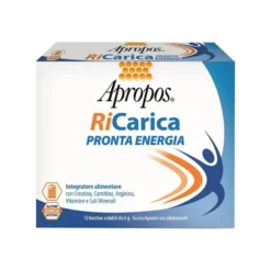 Apropos RiCarica Pronta Energia Integratore Alimentare, 12 Bustine