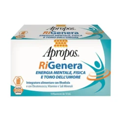 Apropos RiGenera - Integratore alimentare per l'energia fisica e mentale, 10 flaconcini da 10 ml