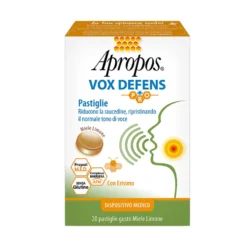 Apropos Vox Defens Pro - Pastiglie al miele e limone per ridurre la raucedine, 20 pastiglie