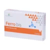 Aqua Viva Ferro Bis - Integratore alimentare per la carenza di ferro e la stanchezza, 30 capsule
