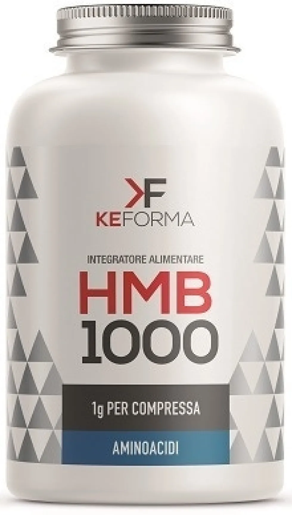 Aqua Viva KeForma - Hmb 1000 Integratore per il recupero e la massa muscolare, 100 compresse