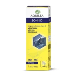 Aquilea Sonno Gocce - Integratore per favorire il rilassamento e il sonno, flacone da 20 ml
