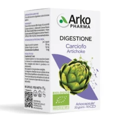 Arkopharma Arkocapsule carciofo bio - Integratore alimentare per la digestione, 40 capsule