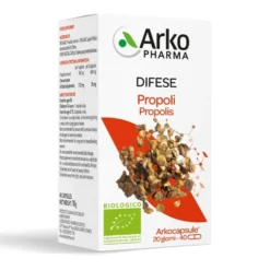 Arkopharma Arkocapsule Propoli Bio - Integratore alimentare per le difese immunitarie, 40 capsule