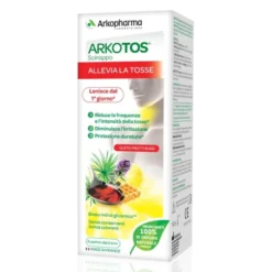 Arkopharma Arkotos - Sciroppo per la tosse secca e grassa, 140 ml