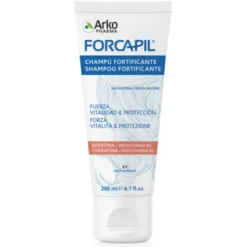 Arkopharma Forcapil - Shampoo Fortificante con Cheratina e Provitamina B5, 200ml