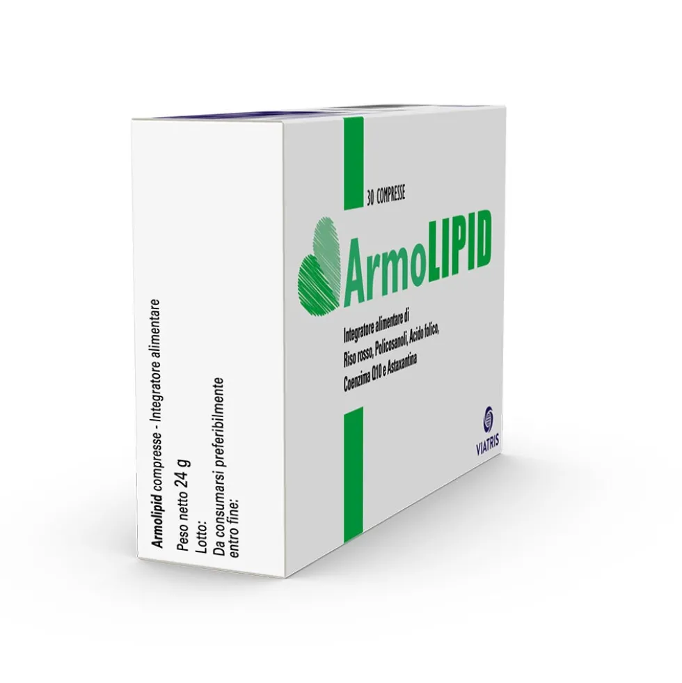 ArmoLipid Integratore Alimentare contro il Colesterolo, 30 Compresse
