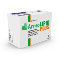 ArmoLipid Plus Integratore Alimentare con Riso Rosso, 60 Compresse