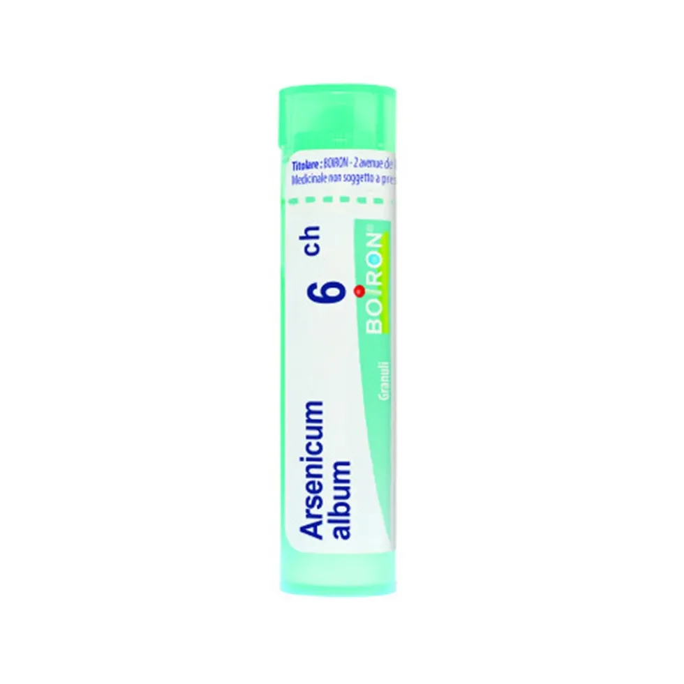 Arsenicum album 6CH Medicinale Omeopatico in Granuli, 4g